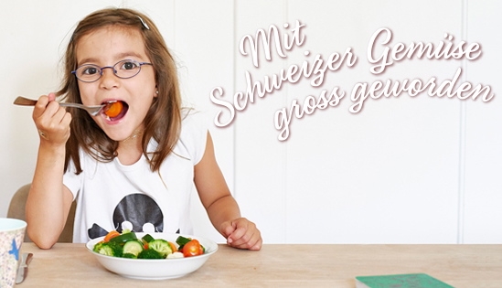 Stefanie Heinzmann wirbt für schweizer Gemüse